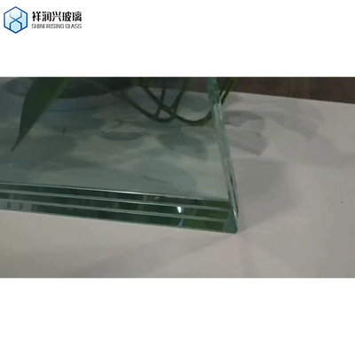Fabricação de vidro laminado à prova de balas para balcões e balaustradas