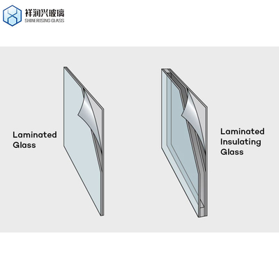 5 4mm 10mm 1.52PVB 10mm vidro laminado para balustrada vedação escada divisória