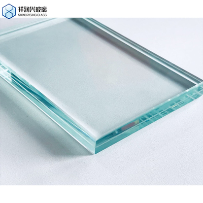 Vidro laminado temperado 8 8 mm 17,52 mm Vidro de segurança transparente Vidro triplex plano