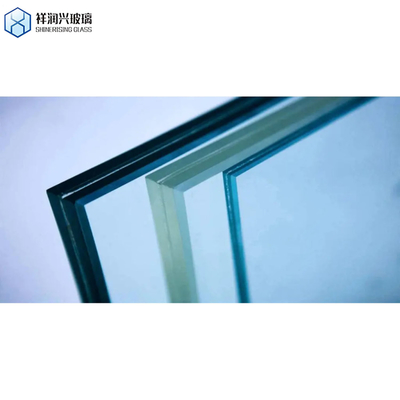 Técnica Vidro laminado de varanda de 30 mm de espessura com camadas temperadas e laminadas transparentes
