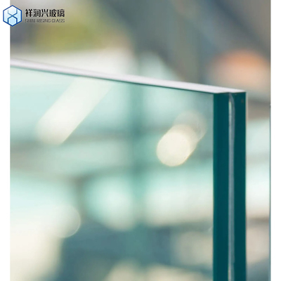 Técnica Vidro laminado de varanda de 30 mm de espessura com camadas temperadas e laminadas transparentes