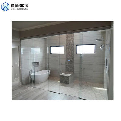 Banheiro Chuveiro Banho Ecrãs Painel de extremidade de vidro Banho impermeável Folha de banho Painéis de parede