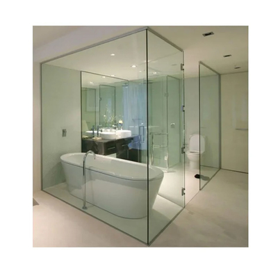 Como o cliente de primeira espessura Design sem moldura 600mm porta de chuveiro com vidro transparente
