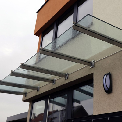 Materiais de construção Painel de vidro de sanduíche plano e dobrado Vidro laminado temperado 8,76 mm 442 PVB Vidro laminado M2
