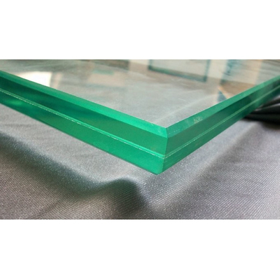 Materiais de construção Painel de vidro de sanduíche plano e dobrado Vidro laminado temperado 8,76 mm 442 PVB Vidro laminado M2