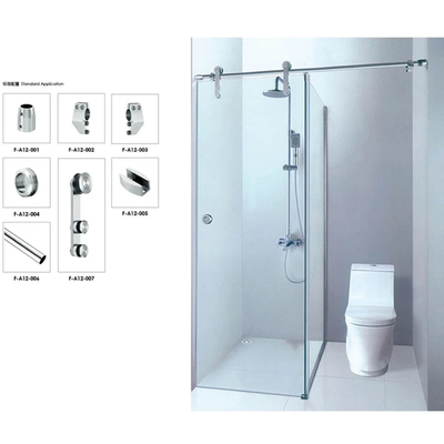 Full Frame Hidden Diamond Shower Room Corner Shower Enclosure com espessura de vidro de 10 mm