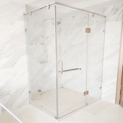 Técnica Laminado Customization Outlet Porta de vidro deslizante para banheiro Sala de chuveiro