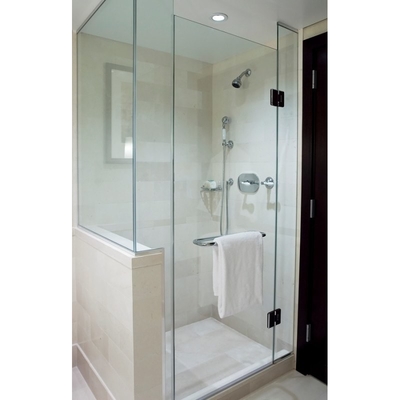 70X70 Caixa de chuveiro em forma de diamante Portavel Porta porta de vidro Vidro de segurança Pedido personalizado