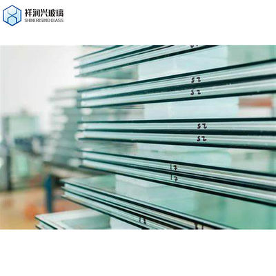 21.52mm vidro laminado PVB baixo ferro temperado Sandwich vidro de vidro duplo para móveis