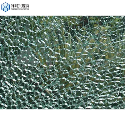 8mm 10mm 12mm Fluted Tempered Glass para segurança Privacidade Tectura Reeded Pattern Build