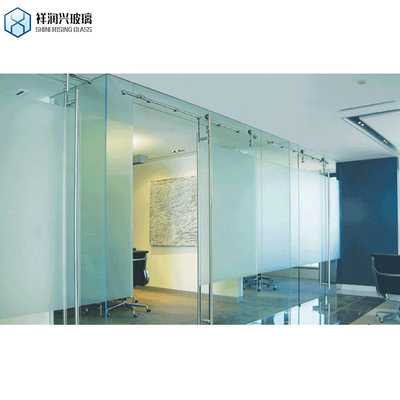 8mm 10mm 12mm Fluted Tempered Glass para segurança Privacidade Tectura Reeded Pattern Build