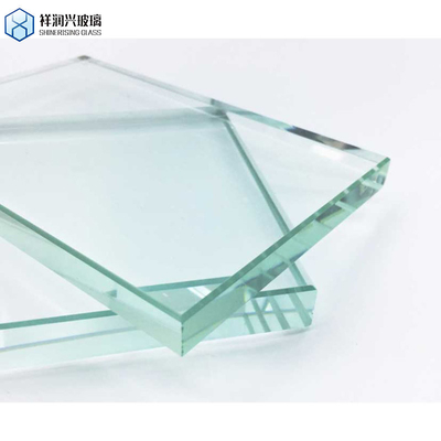 Vidro de construção transparente de segurança temperado de 8 mm e 12 mm de espessura com técnica laminada