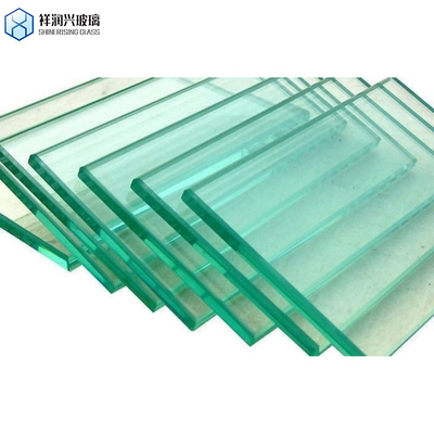 Vidro de construção transparente de segurança temperado de 8 mm e 12 mm de espessura com técnica laminada