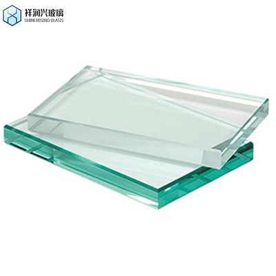 Vidro de construção transparente de segurança temperado de 8 mm e 12 mm de espessura com técnica laminada