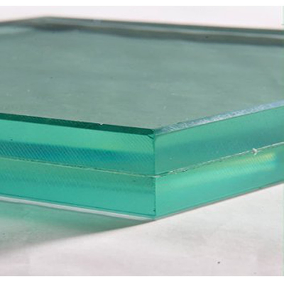 Vidro laminado decorativo de interiores com camada intermédia de malha de arame e vidro temperado