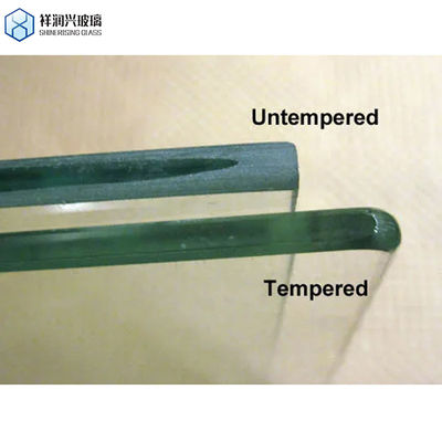 Técnica de instrumentos eletrónicos Vidro temperado de segurança de 6 mm para mesas de mobiliário