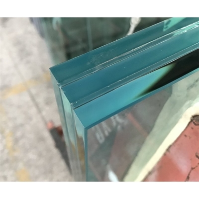 Chapas de vidro laminadas temperadas com camadas SGP que satisfaçam os requisitos de espessura do cliente