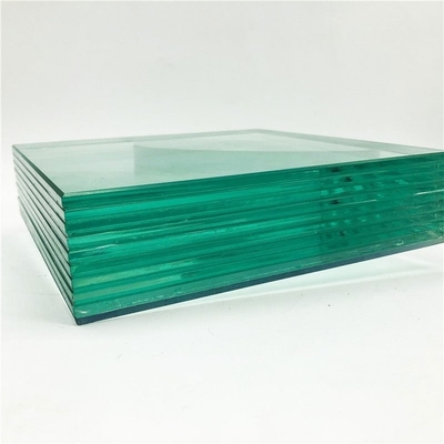 Vidro de telhado de segurança PVB vidro laminado temperado transparente com 5 anos de serviço pós-venda