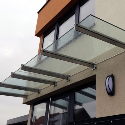 3 mm a 75 mm espessura embebido em calor multicamadas PVB curvado mobiliário temperado vidro laminado