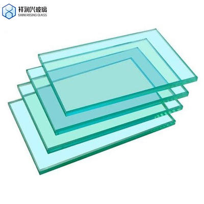 Vidro polido superbranco transparente temperado plano para construção de vidro industrial