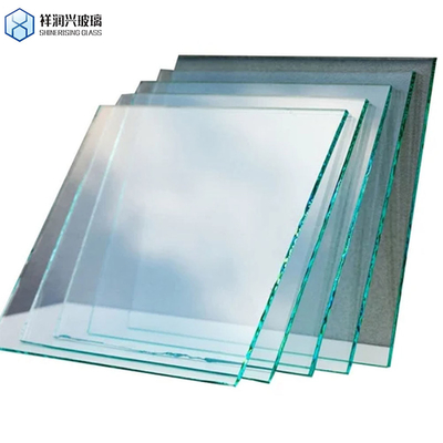 Vidro polido superbranco transparente temperado plano para construção de vidro industrial