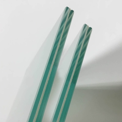 PVB Pavimento de vidro laminado temperado transparente Estrutura sólida e eficiência