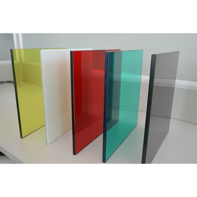 Vidro laminado temperado de três camadas com certificado CE e técnica laminada