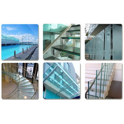 10.38mm Grey Tinted Tempered vidro laminado Perfeito para camadas de mobília demanda