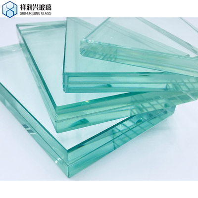 Vidro laminado resistente ao vento, temperado, submerso em calor, com baixo teor de ferro, com a norma GB15763.2-2005