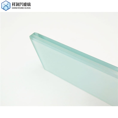 Planos Polidos 6,38 mm 8,38 mm 8,76 mm 10,38 mm Vidro laminado de segurança de edifícios transparente / colorido