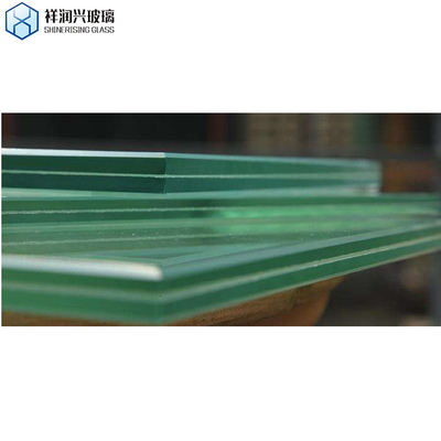Planos Polidos 6,38 mm 8,38 mm 8,76 mm 10,38 mm Vidro laminado de segurança de edifícios transparente / colorido