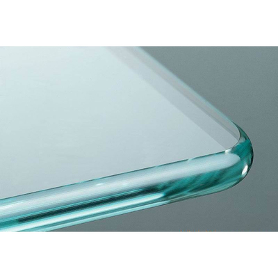 Vidro de construção liso polido 4 mm, claro e colorido, congelado, temperado, laminado, resistente