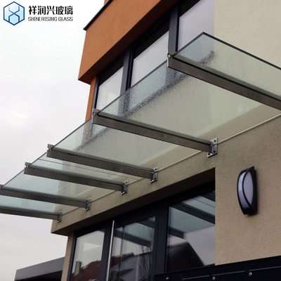 Pedido personalizado 6.3mm 8.3mm 10.3mm vidro laminado transparente