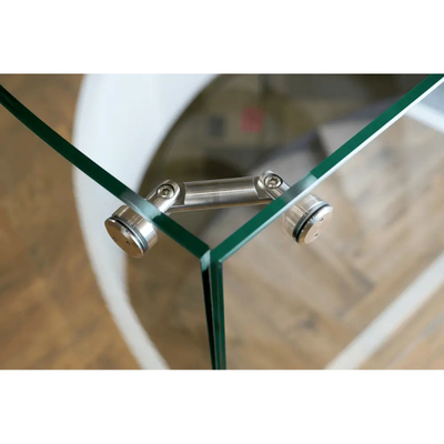 3 mm-19 mm espessura vidro transparente com bordas grandes e abobadadas