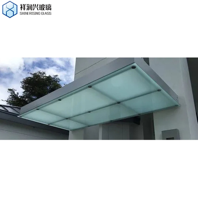 6.38-8.38mm Vidro laminado temperado transparente para redução de ruído e proteção UV