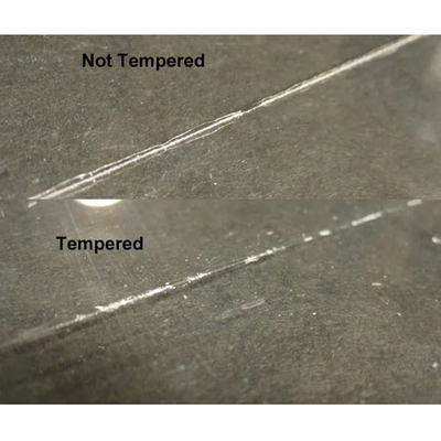 Vidro curvo ultra-temperado transparente de 6 mm, 8 mm, 10 mm e 12 mm para projetos de renovação de edifícios