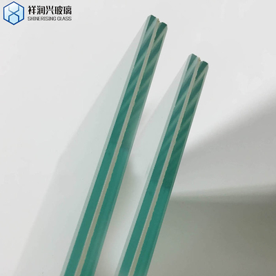Vidro laminado temperado para decoração/construção espessura