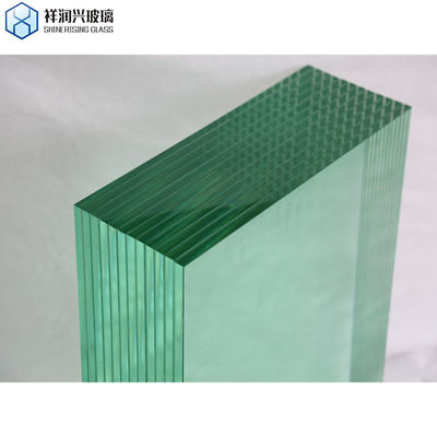 6.38/8.38/10.38/12.38mm Vidro de segurança temperado Vidro laminado de construção para portas/janela
