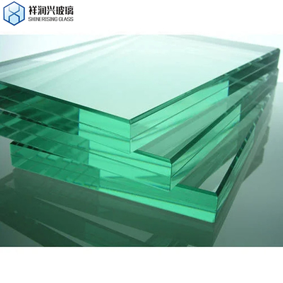 Portas de edifícios com ponto de fusão de alta temperatura vidro laminado temperado transparente