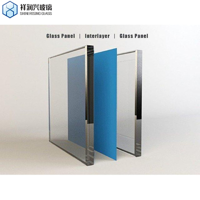 6.3mm / 6.38mm Vidro laminado transparente Vidro único Vidro com fio/Vídeo decorativo/Vídeo de banheiro