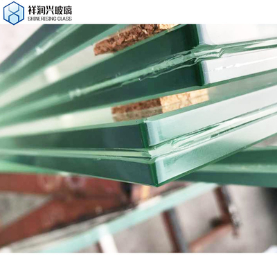 Fábrica de fabricação de vidro temperado sob medida para vidro flutuante transparente em camadas de arquitetura