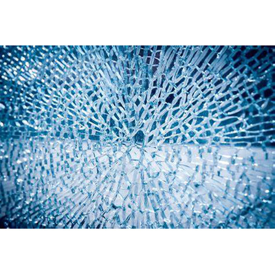 Painel de vidro de 10 mm para uso em janelas de escritório e balcão de vidro resistente ao calor