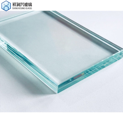 Arquitetura 6 mm vidro laminado temperado de dupla camada de alta transparência certificado CE