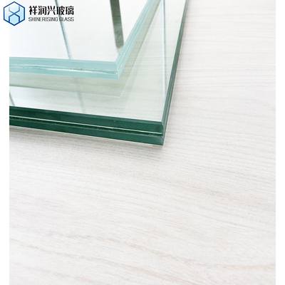 Arquitetura 6 mm vidro laminado temperado de dupla camada de alta transparência certificado CE
