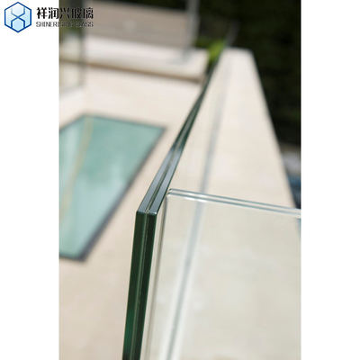 Painel de vidro laminado temperado 8 mm 10 mm 12 mm 15 mm para projetos de construção e ao ar livre