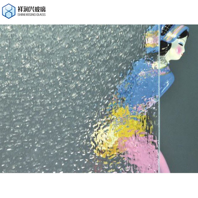 Vidro temperado plano de espessura 3 mm-19 mm para mistlite Karatachi Dimand Clear Patten Glass