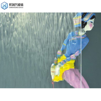 Vidro temperado plano de espessura 3 mm-19 mm para mistlite Karatachi Dimand Clear Patten Glass