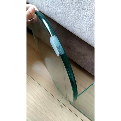 10 mm 12 mm Vidro laminado temperado com baixo teor de ferro vidro temperado para tela plana