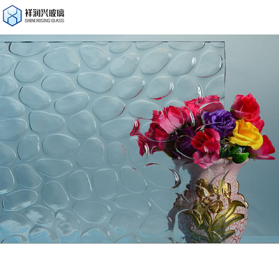 Customização Fiado Estreito Qingdao Shinerising Moru Karatachi padrão vidro decorativo