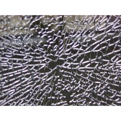 Banco Comercial Fragmento de vidro laminado temperado à prova de balas Estado III 3 camadas